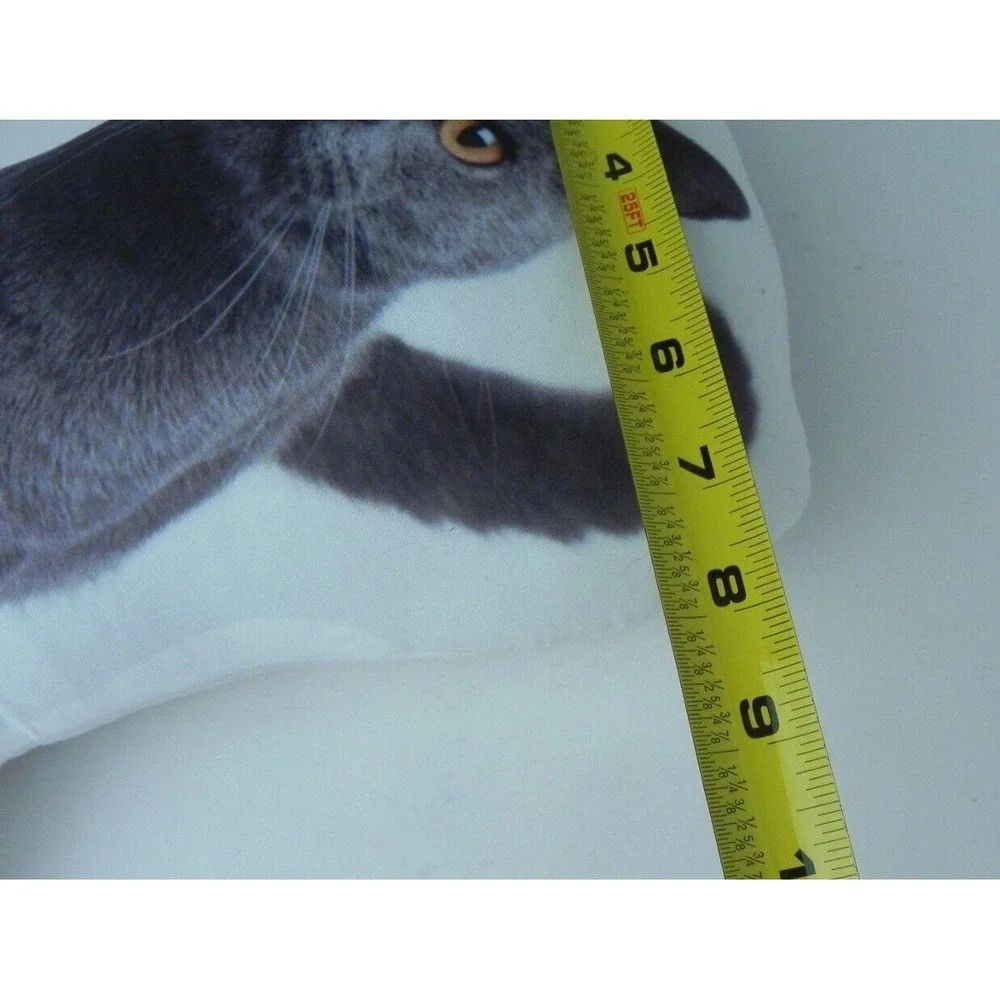 Pillow Cover Cat Design Throw‎ Pillow Case Cushion for Sofa 13 x 7 NEW
